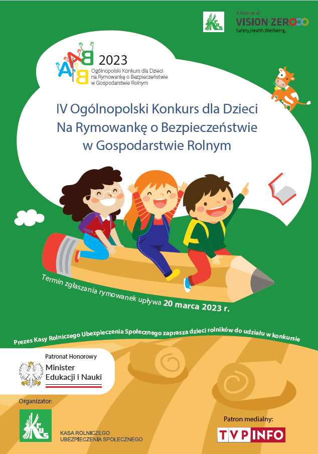Konkurs "Bezpiecznie na wsi mamy, niebezpiecznych substancji unikamy"
