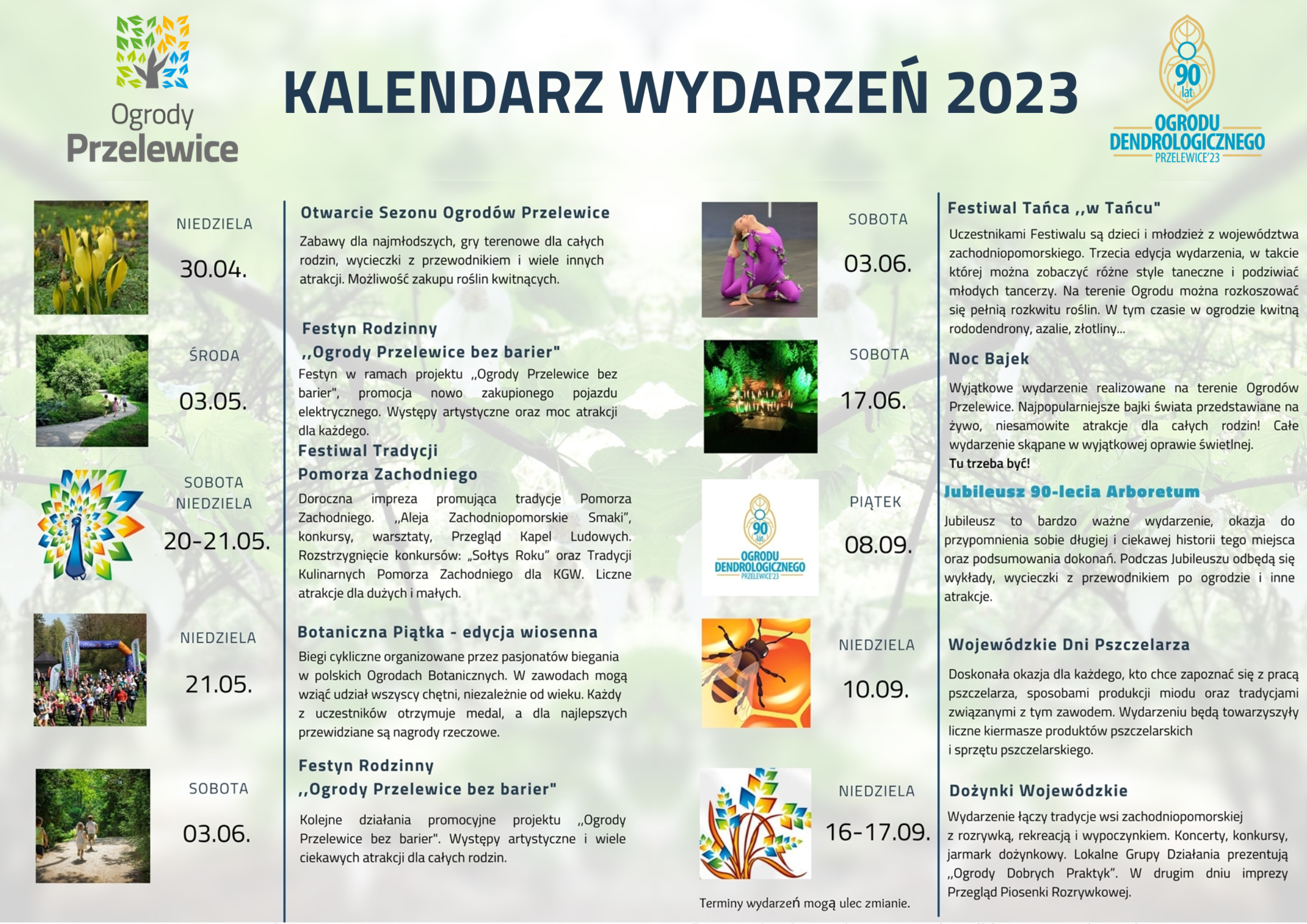 Ogrody Przelewice pełne atrakcji!