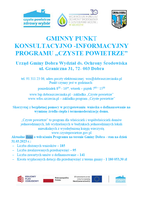 Plakat informacyjny