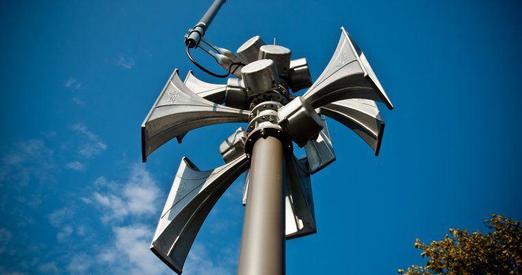 Modernizacja syren alarmowych w Wąwelnicy i Skarbimierzycach