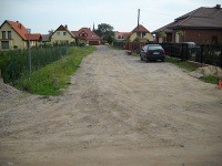Ułożenie płyt jomb na ul. Akacjowej i Brzozowej w Mierzynie