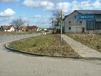 Mierzyn - oświetlenie przystanku PKS
