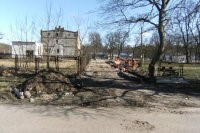 Rzędziny - budowa drogi i parkingów przy Klubie