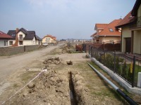 Oświetlenie ulic w Dobrej etap II ul. Tulipanowa