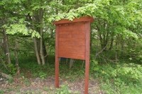 Stolec - zagospodarowanie terenu przy jeziorze