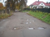 Ułożenie płyt jomb na ul. Granicznej w Dobrej